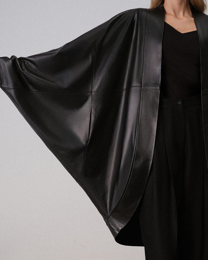 Leather Cape "Bat"