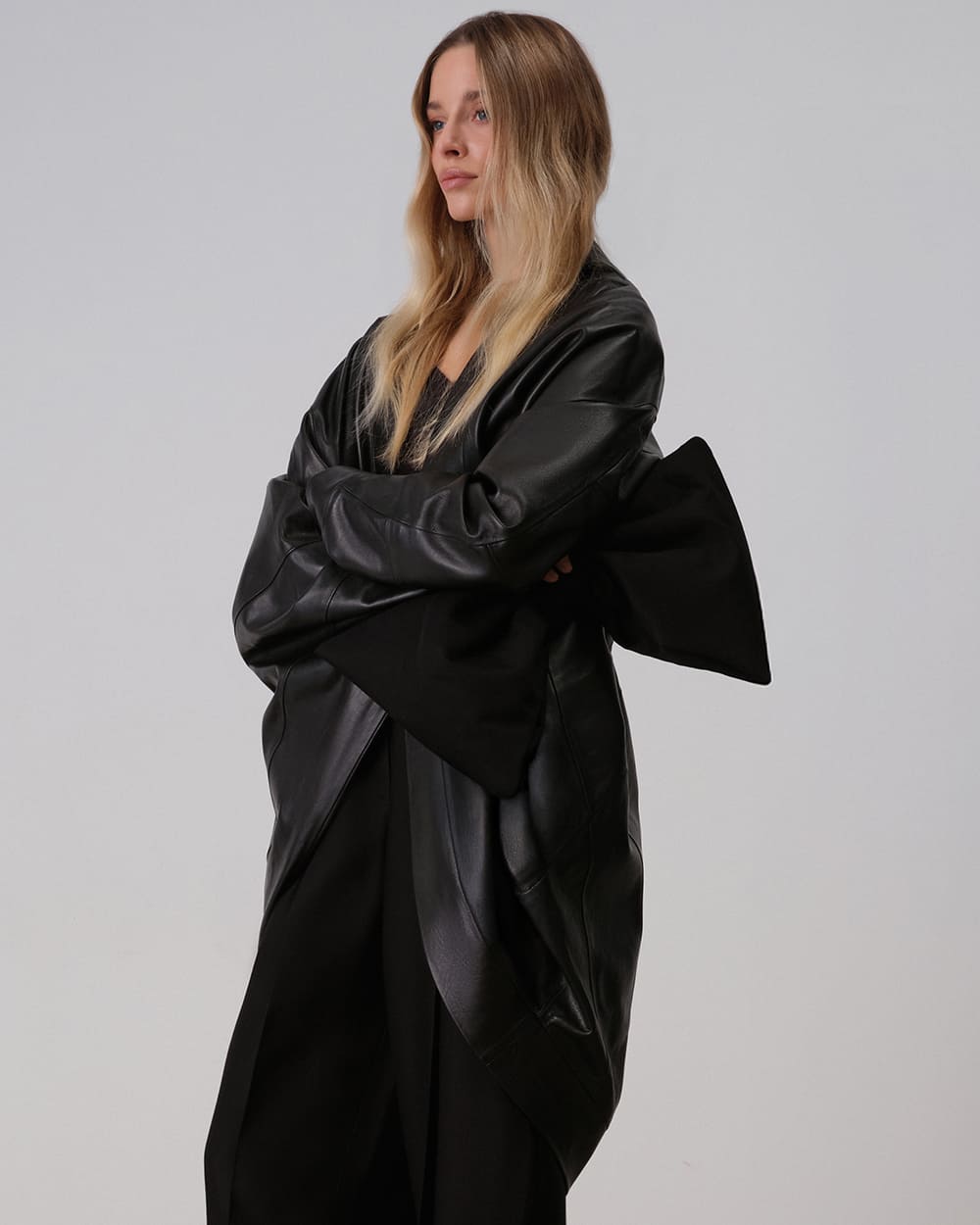 Leather Cape "Bat"